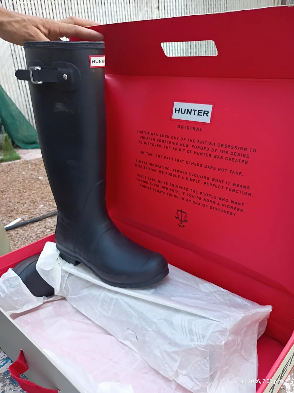 Hunter sturdy waterproof
